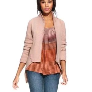 CAbi 528 Valentina BLUSH PINK Open Front sz small